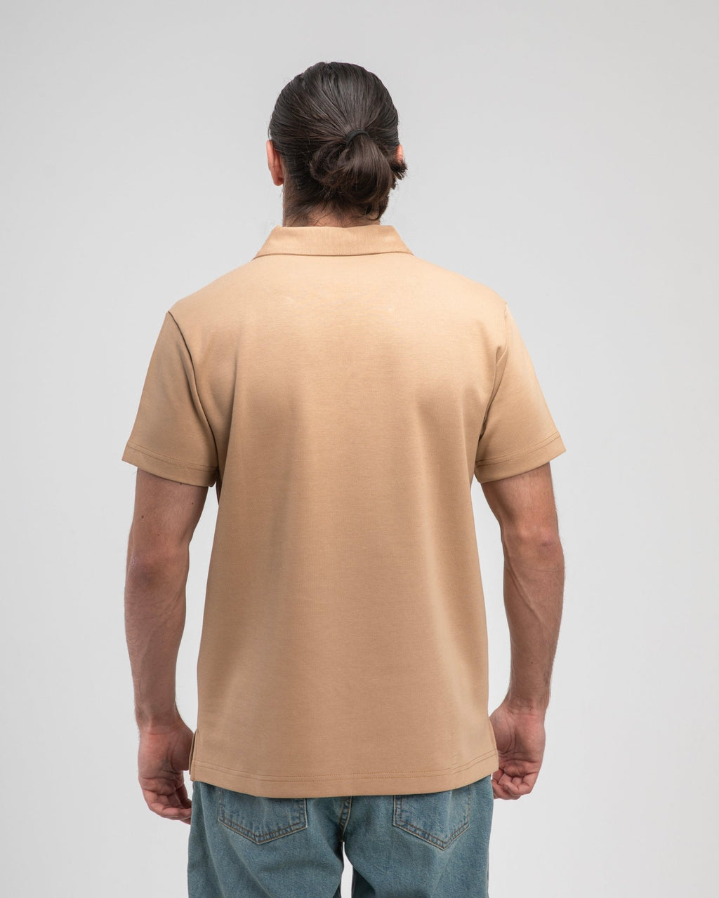 Beige Heavy Polo - Fabrcs