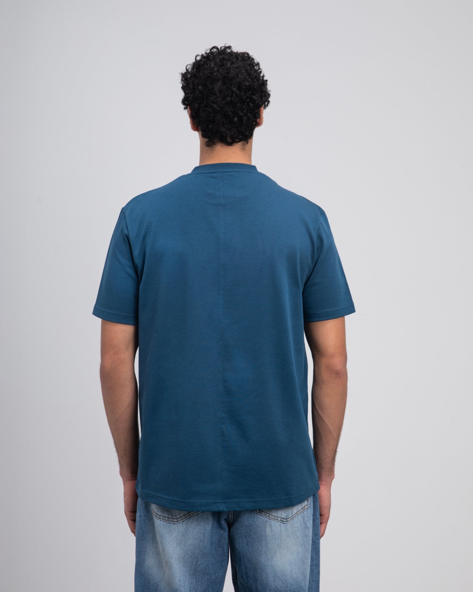 Blue Essential T-Shirt - Fabrcs