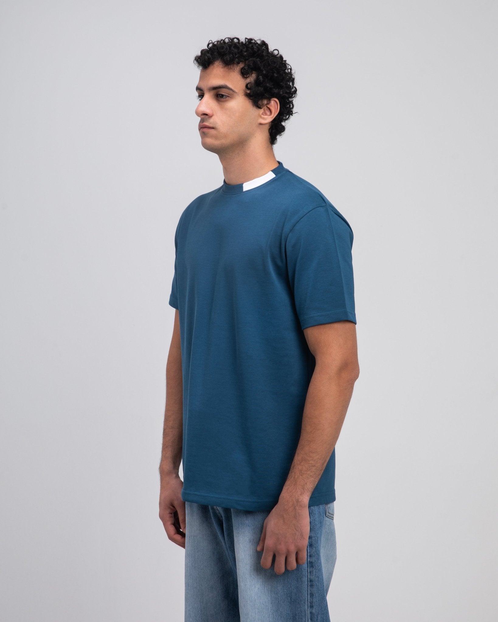 Blue Essential T-Shirt - Fabrcs