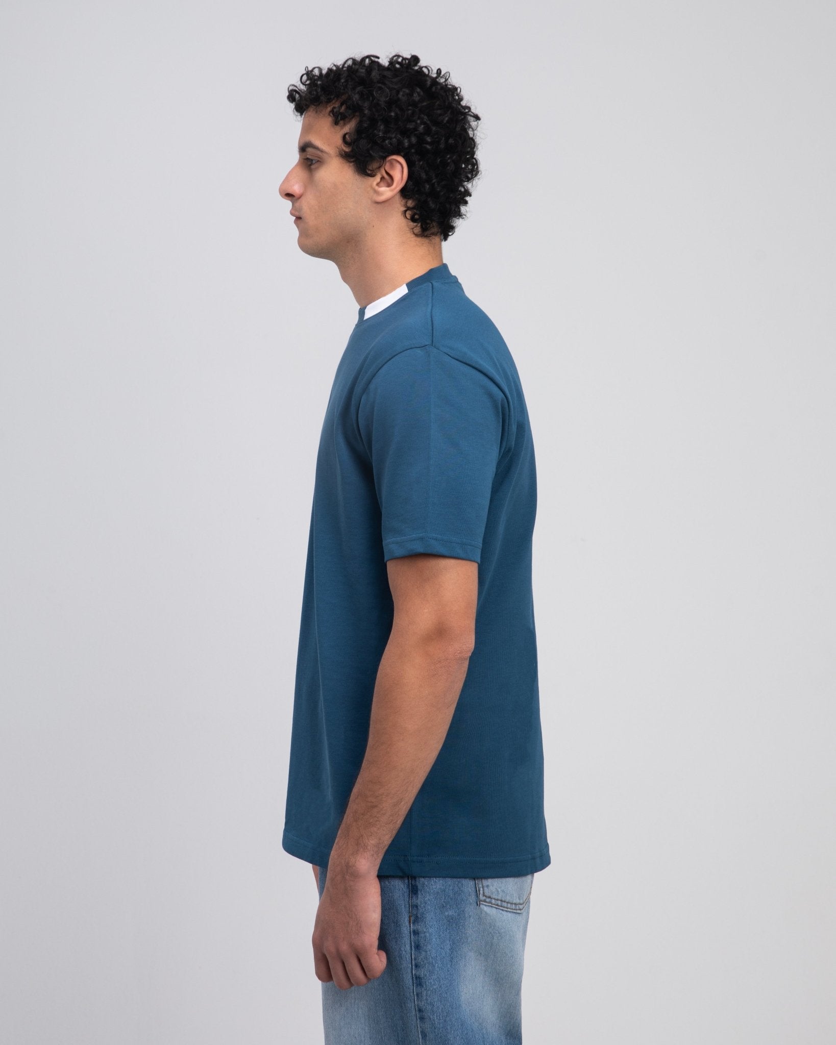 Blue Essential T-Shirt - Fabrcs