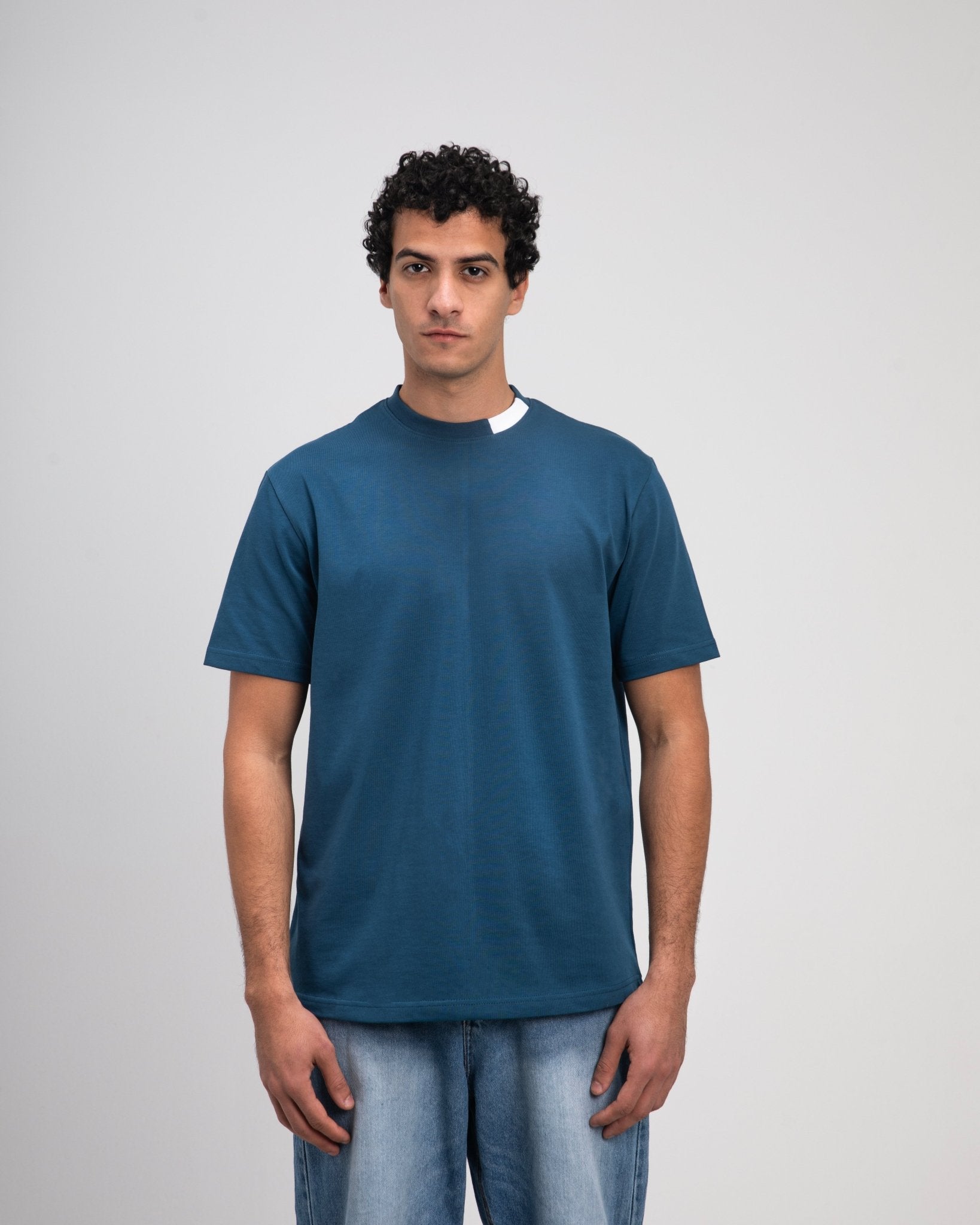 Blue Essential T-Shirt - Fabrcs