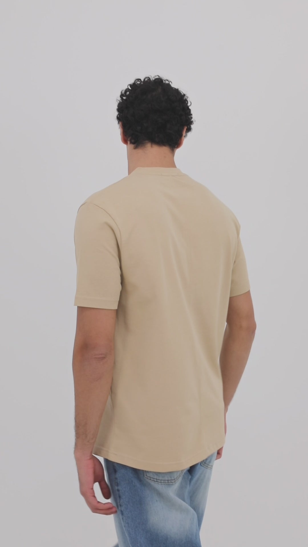 Beige Essential T-Shirt