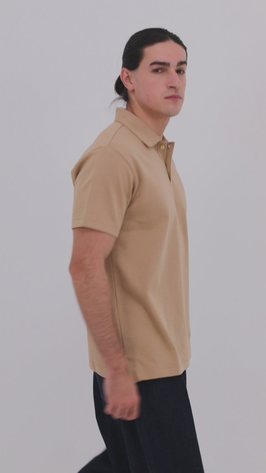 Beige Heavy Polo