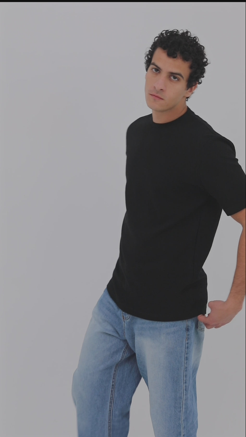 Black Waffle T-Shirt