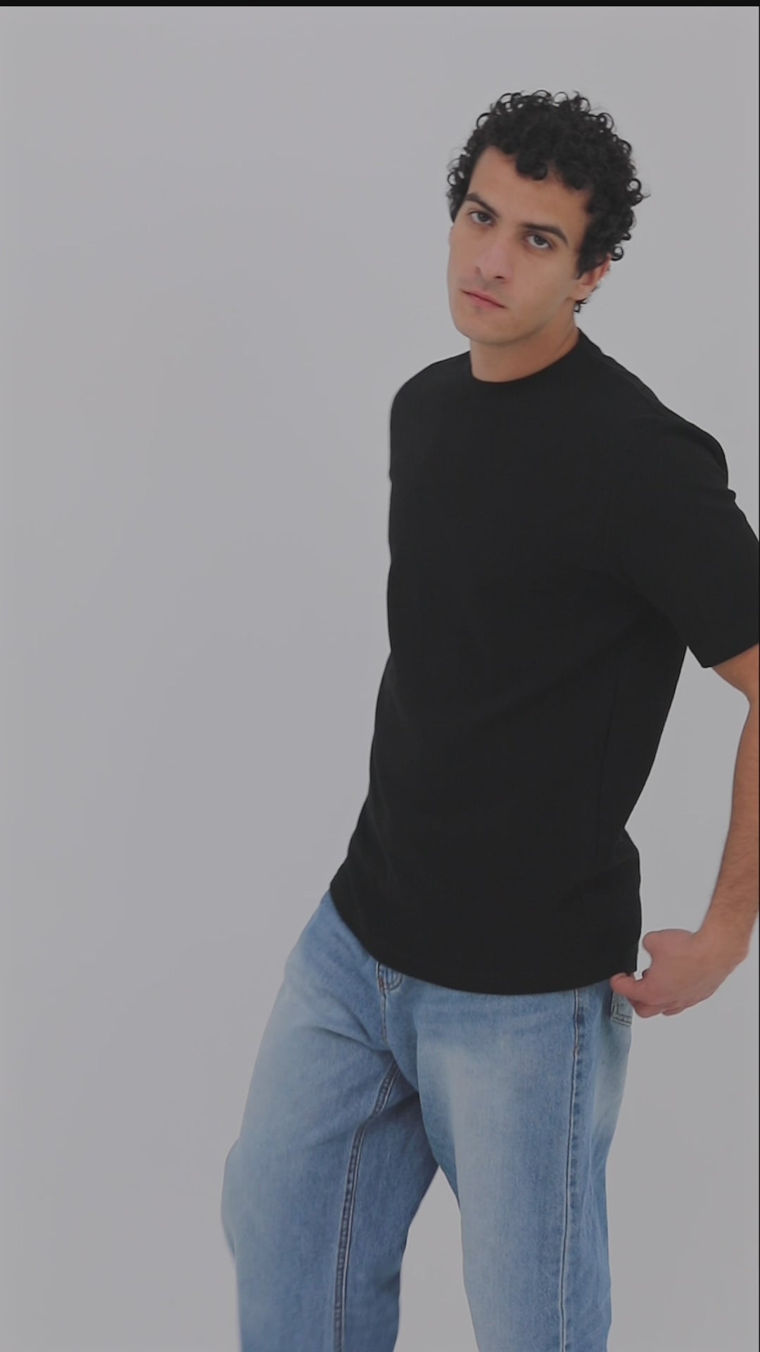 Black Waffle T-Shirt